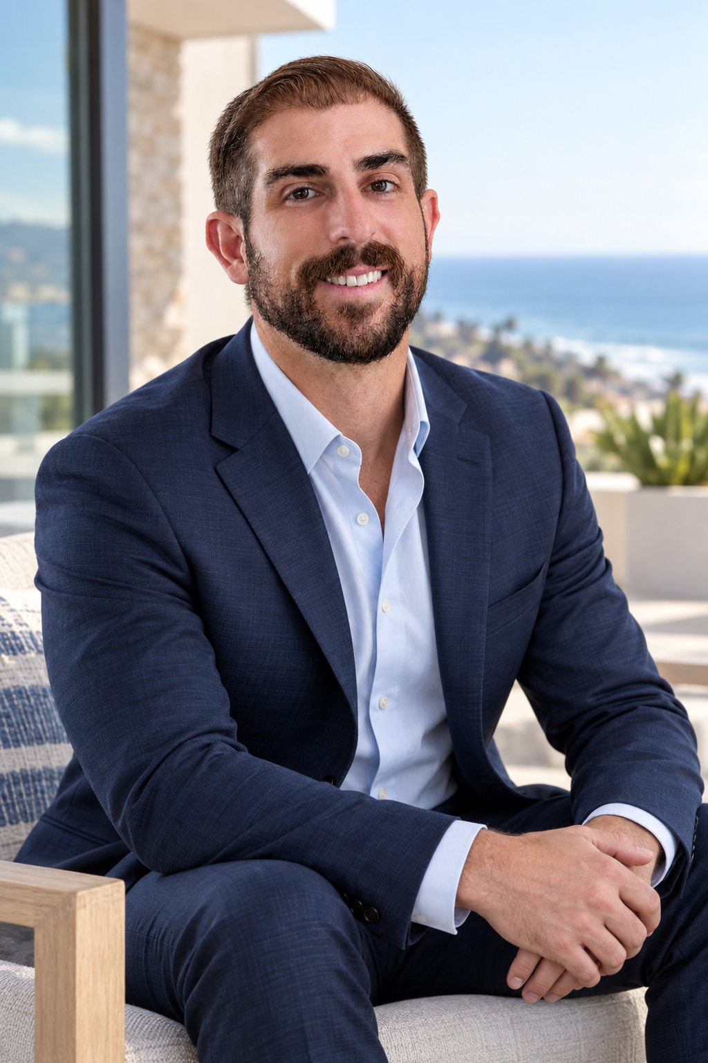 Kevin Parvin in a coastal San Diego setting